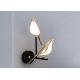 Sea Shipping Gold Dimmable Bird Wall Mounted Lamps For Bedroom Modern Wall Lamp