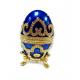 Enameled Easter Egg Jewelry Box Sparkling Rhinestones Trinket Holder Box Jewelry box Faberge egg easter egg trinket box