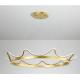 Indoor Lighting Crown Shape Aluminum Acrylic Nordic Luxury Chandeliers & Pendant Lights Modern