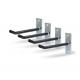 Easy-to-install Rim Holder Wall Mount Wall Bracket Tyre for Car Tyres Storage Set of 4