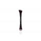 Vonira Professional Dual Ended Makeup Blush Contour Brush Double Sided Highlighter Bronzer Brush with Black Handles