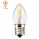 E14 E12 LED Night Light Bulb Edison Chandelier Bulbs C7 220V 2W