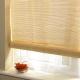 Roman Style Outdoor Pvc Roll Up Blinds Wear Resistant Compact Framework 