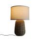 Sustainable Rattan Table Lamp , Durable Rattan Bedside Light Switch Control
