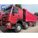 351-450hp Sinotruk HOWO 8X4 Tipper Truck with 50t Load Capacity Front Lifting Dump Truck
