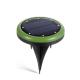 Green 3000K Solar Outdoor Pathway Lighting 18mA Per Hour Power Consumption