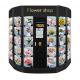 Csutomize Business Fresh Flower Cooling Locker Vending Machine With Nayax Card Reader Coin Cash Payments