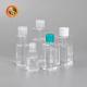 OEM Mini Plastic Sanitizer Bottle PCR PLA Travel Size Hand Sanitizer Bottle With Silicone Holder