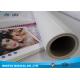Photographic Polyester Canvas Rolls 280gsm , Digital Printing Pure Polyester Fabric