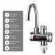 Instantaneous Electric Heater Water Tap With 304 Stainless Steel Material