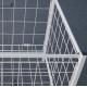 Folding Metal Wire Basket  L*W*H 800*800*800 Size Metallic Q235 Material