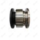 Carbon steel straight through type flange connection high pressure swivel joint for hydraulic oil, water