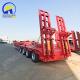 50 Ton 60 Ton 70 Tons Capacity Low Bed Lowbed Semi Trailers with Gooseneck to Russia