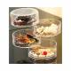 Stackable Clear Plastic Hair Accessory Containers Jewelry Storage Organizer with
