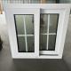 Hurricane Impact Double Glazed Pvc Profile UPVC Sliding Windows With Impact Laminate Glass