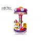 China Small Carousel Horses For Sale Fairground Kiddie Ride Flying Horse Ride Fiber Glass Rides For Sale