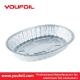 Food Storage Barbecue Oval Aluminum Tray Disposable Aluminum Foil Food Tray