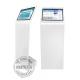 21.5 inch Simple Touch Screen Free Standing Kiosk Self Service Queue Number Calling Kiosk