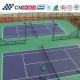 ITF Rubber SPU Flooring Acrylic Tennis Court Floor With Cushion Rebounce Layer