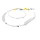 Enteral feeding tube with two balloons for esophageal and gastric pressure measurement medical equipment