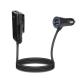 Alloy Metal Fast Cell Phone Car Charger , Micro Usb Car Charger  4 Usb Ports With 1.8m Cable