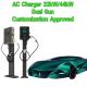 APP Control 22kW Floor Mounted Ev Charger IP54 Type 2 With OCPP