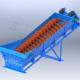 Simple Structure Double Spiral Sand Washing Machine 150-200 Capacity