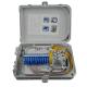 Outdoor Waterproof FTTH Fiber Optic Distribution Box for Easy Wall/Pole Installation