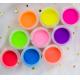 Clear pink Nail art designs Neon color glitter powder 16 colors dipping neon color powder