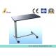Fireproof Wood Over-Bed Table Dining Table Hospital Bed Accessories ISO9001 (ALS-A09)