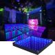 Popular wedding disco party abyss 3D mirror dance floor portable dancing tiles 3D dancefloor