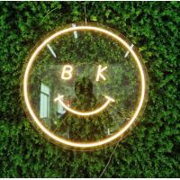 UL Neon Led Letter Lights White 6mm 50cm Flex Milky White Jacket