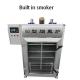 Sus304 Meat Smoking Machine 50kg Batch Air Dried Fish Smoking Oven House