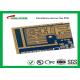 Electronic Circuit Board for Car Audio , 2 Layer PCB FR4 TG170 1.2mm Blue Solder