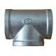 Welding Connect Equal Tee Malleable Iron Pipe Fittings