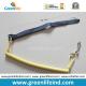 Slim Solid Yellow Long Stretchable Tool Coil Safety Belt