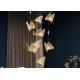 LED Lamp Hotel Lobby Villa Staircase Custom Luxury Butterfly Bar Chandelier