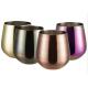 4 Color Stainless Steel Water Cups Double Wall Vacuum Insulated Wine Cup