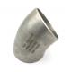 304 Stainless Steel Butt Weld Pipe Fittings 45 Degree Steel Pipe Elbow SUS630 AISI630