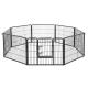 Box Shaped Heavy Duty Steel Dog Crate Powder Coated Durable Good Looking