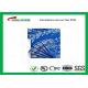 Blue Solder Mask Double Sided PCB FR4 1.6mm Board Thickness , Making PCB Boards