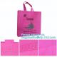 Environmental Promotional Shopping Bags Eco Gift Tote Non Woven Bag, heat seal die cut handle ultrasonic non woven bag
