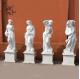 Marble Four Season Goddess Statue Life Size Stone Carved Garden Sculpture