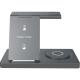 T258 5-in-1 Foldable Wireless Charger 5W/7.5W/10W/15W Output for Apple and Samsung Mobile Devices