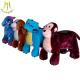 Hansel   coin operated plush electric rideable animal kids ride on 4 wheel electric bike