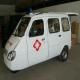 800W Closed Ambulance Motorized Tricycle for 4 People in Africa Passenger Drum Brake