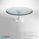 Price custom design tempered glass table tops manufacturer