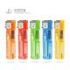 DY--062 Transparent Disposable Plastic Slim Gas Lighter With US
