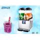 Stainless Steel Frozen Drink Slush Machine / Frozen Beverage Dispensers Double Bowl