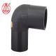 Electrofusion Sdr17 Hdpe Pipe Elbow , Gas Pipe Fitting Dn 20-400mm Size